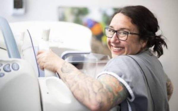 Journalist's first experience of a mammogram